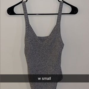 garage brand cropped tank